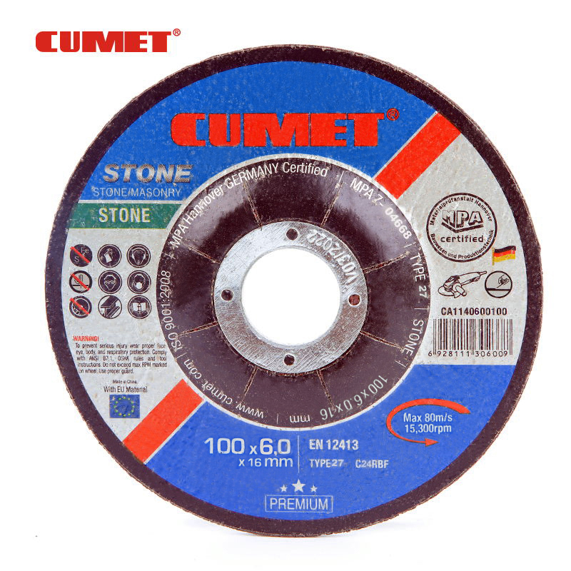 Grinding wheels for stone